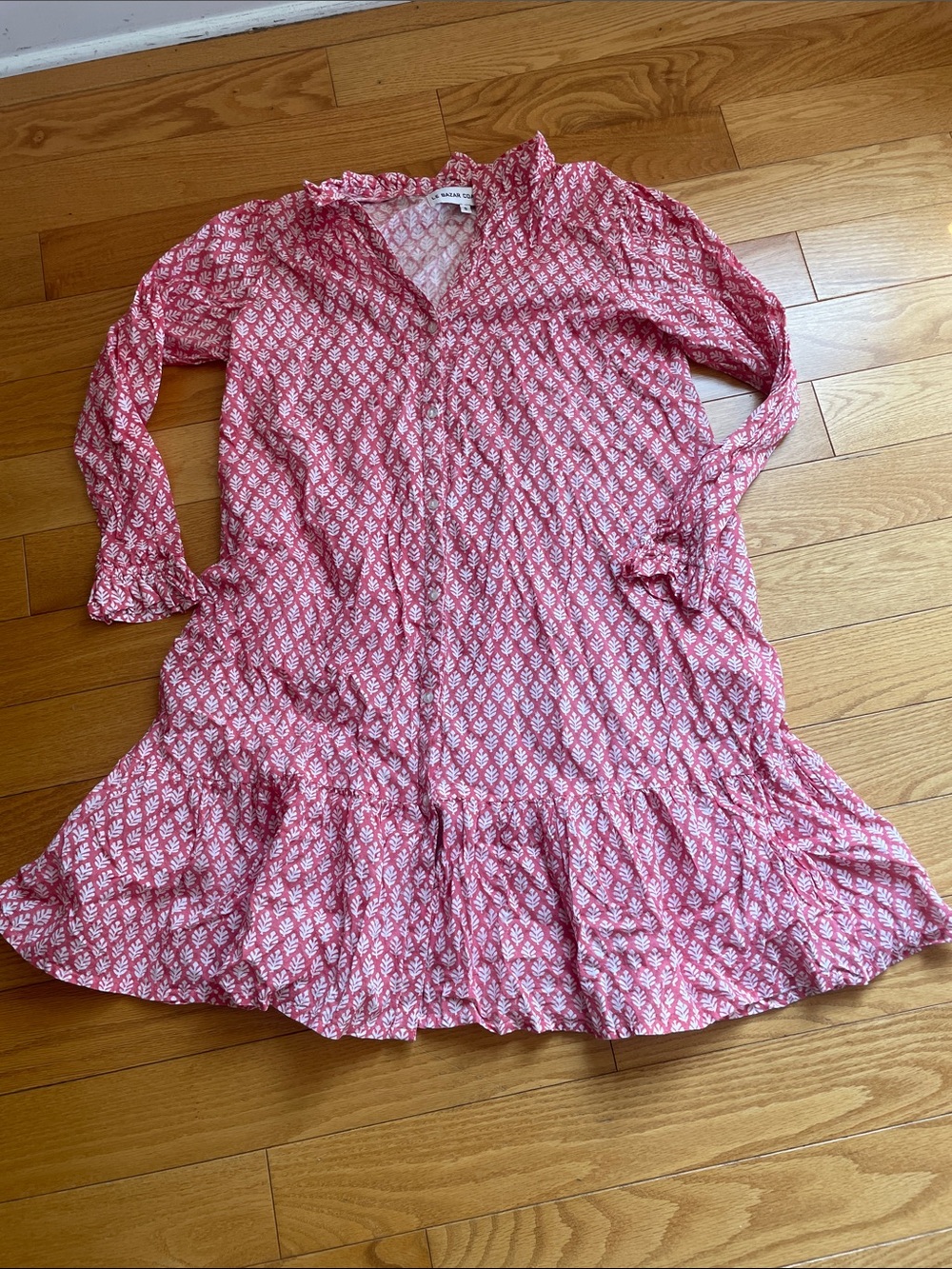 Printed Tiered Casual Dress